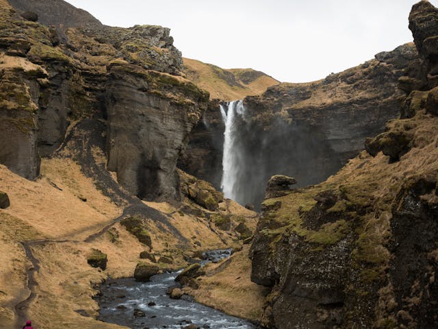 kvernufoss iceland elopement